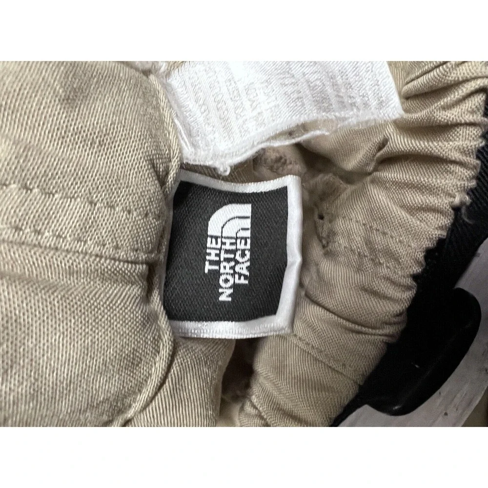 The North Face Pull‎ On Pants Vented Knee Belted Elastic Waist Men's XL Hiking